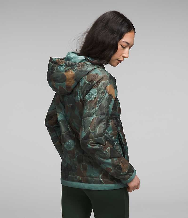 Doudoune The North Face Circaloft ¼-Zip Pullover Femme Camouflage | FR FTKBH