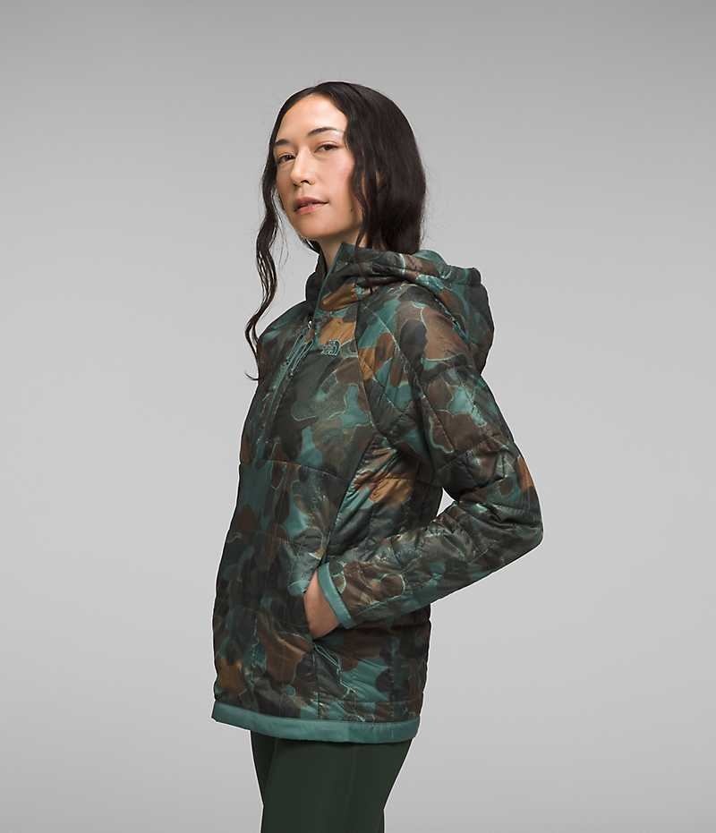 Doudoune The North Face Circaloft ¼-Zip Pullover Femme Camouflage | FR FTKBH