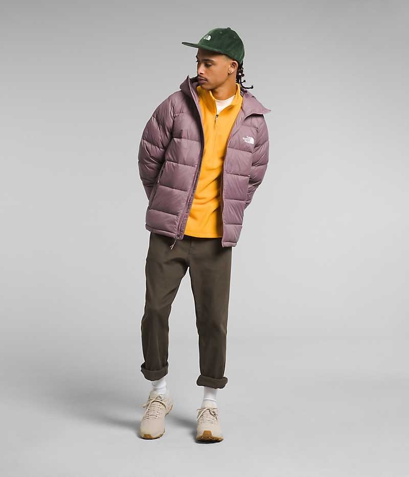 Doudoune The North Face Hydrenalite™ Hoodie Homme Fushia | FRANCE QZSXG