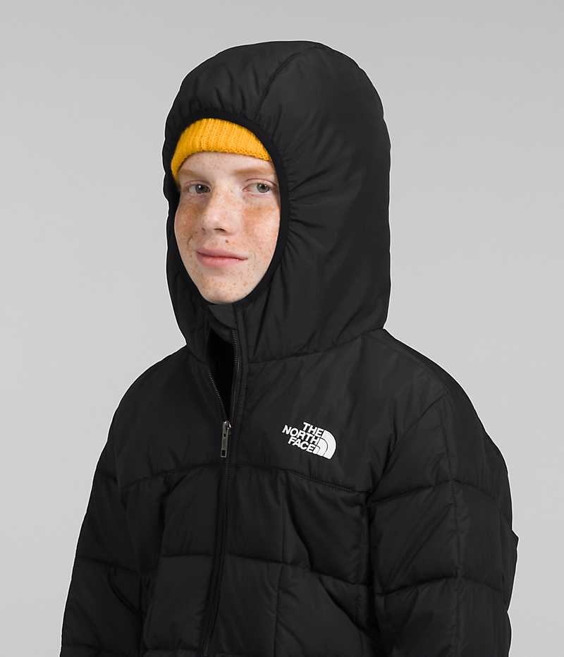 Doudoune The North Face Lhotse Garcon Noir | FRANCE VNSLQ