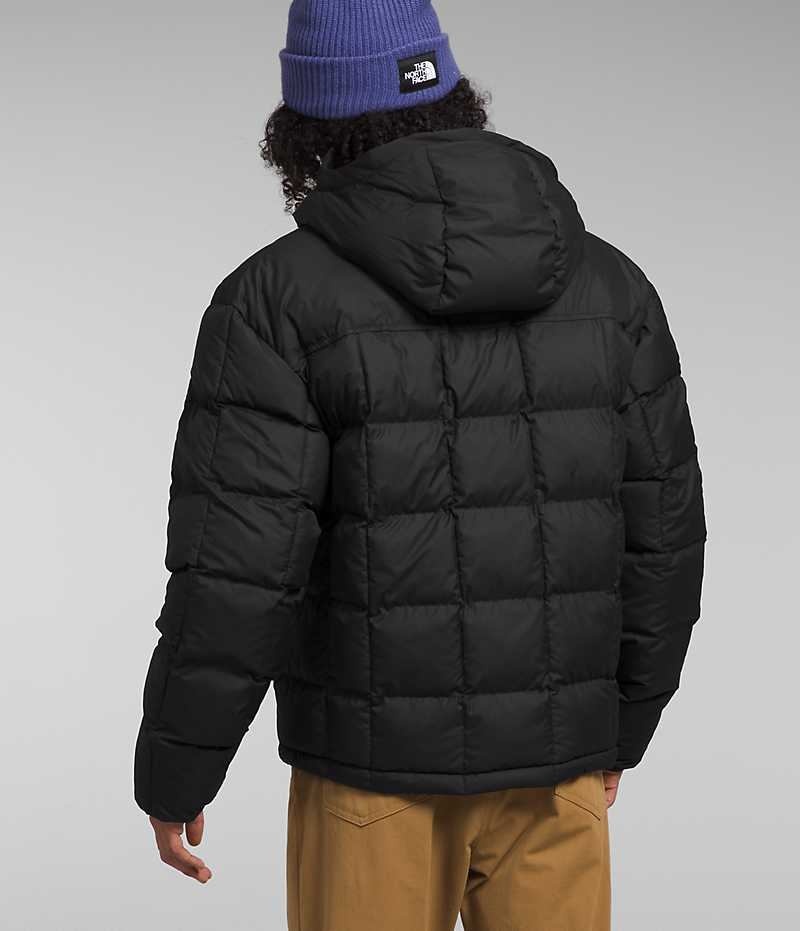 Doudoune The North Face Lhotse Reversible Hoodie Homme Noir | PARIS IRVCF