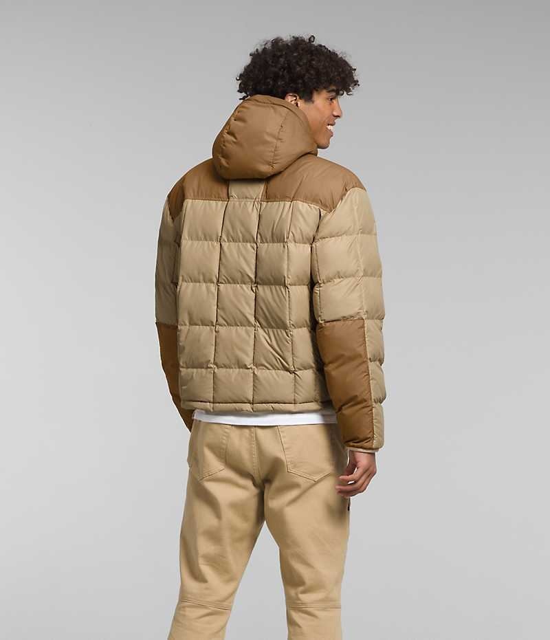 Doudoune The North Face Lhotse Reversible Hoodie Homme Kaki | FRANCE UTHOD