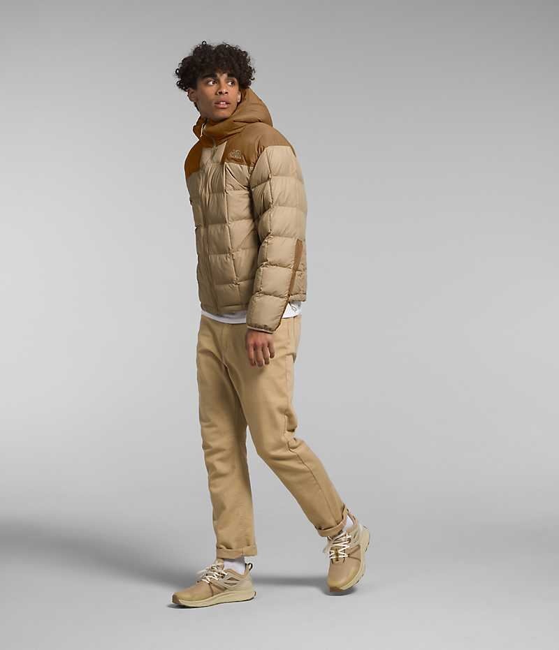 Doudoune The North Face Lhotse Reversible Hoodie Homme Kaki | FRANCE UTHOD