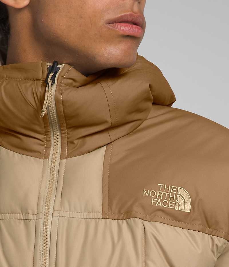 Doudoune The North Face Lhotse Reversible Hoodie Homme Kaki | FRANCE UTHOD