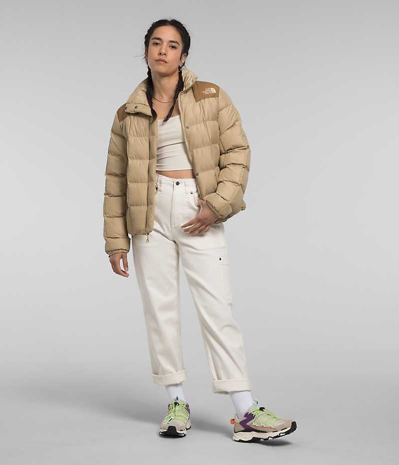 Doudoune The North Face Lhotse Reversible Femme Kaki | FR RYIUO