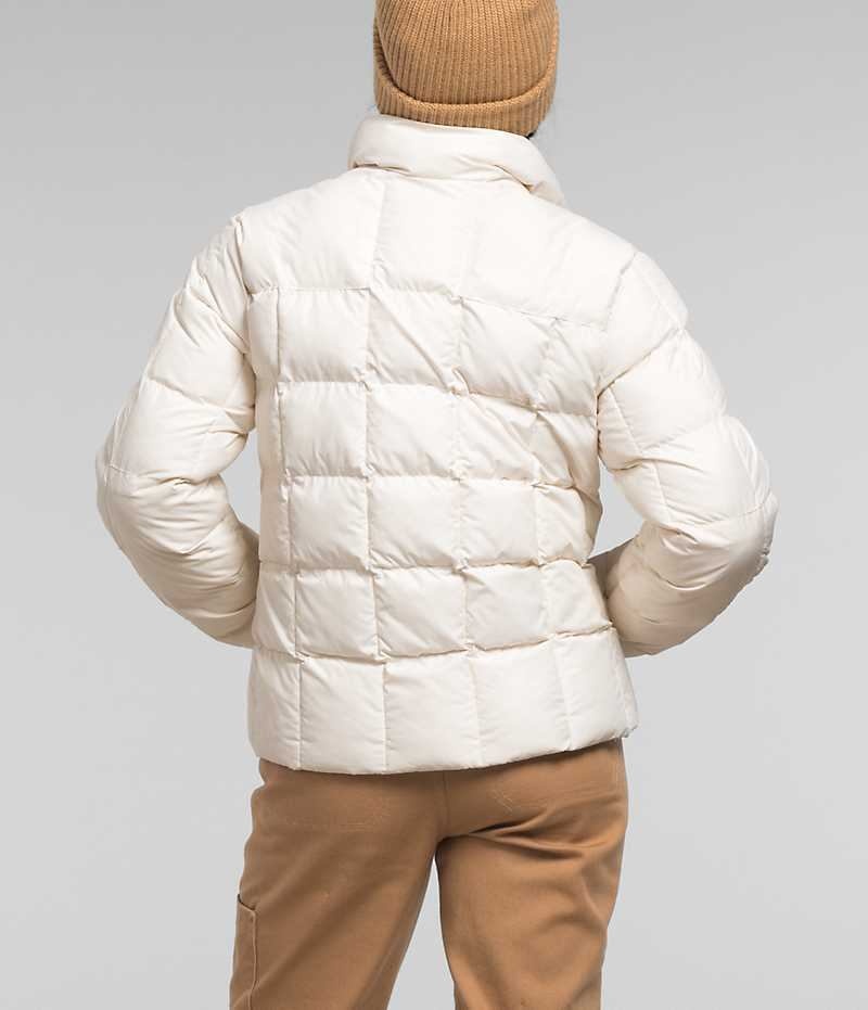 Doudoune The North Face Lhotse Reversible Femme Blanche | FRANCE UCHWI