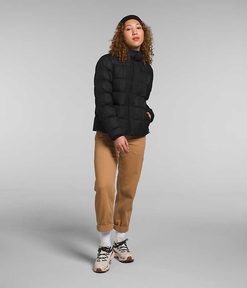 Doudoune The North Face Lhotse Reversible Femme Noir | PARIS NDJCQ