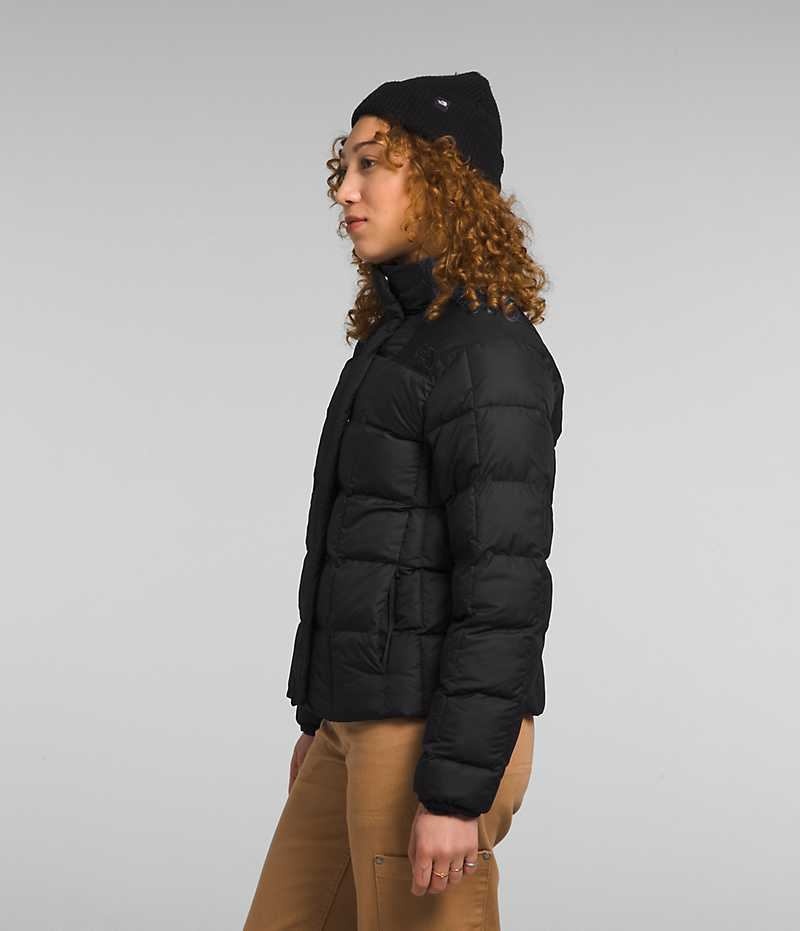 Doudoune The North Face Lhotse Reversible Femme Noir | PARIS NDJCQ