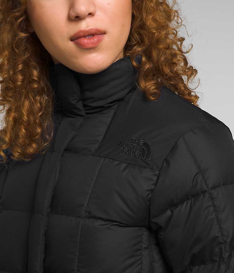 Doudoune The North Face Lhotse Reversible Femme Noir | PARIS NDJCQ