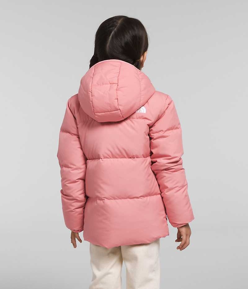 Doudoune The North Face North Encapuchonné Fille Rose | PARIS CIHEZ