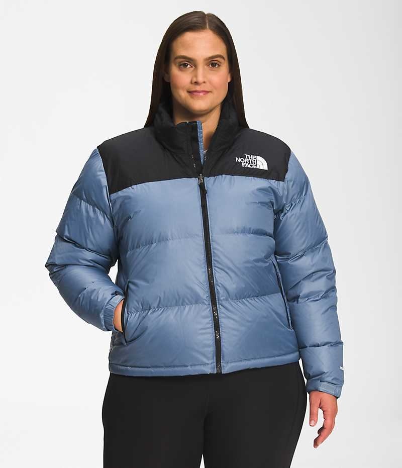 Doudoune The North Face Plus 1996 Retro Nuptse Femme Bleu | FR DHSEW