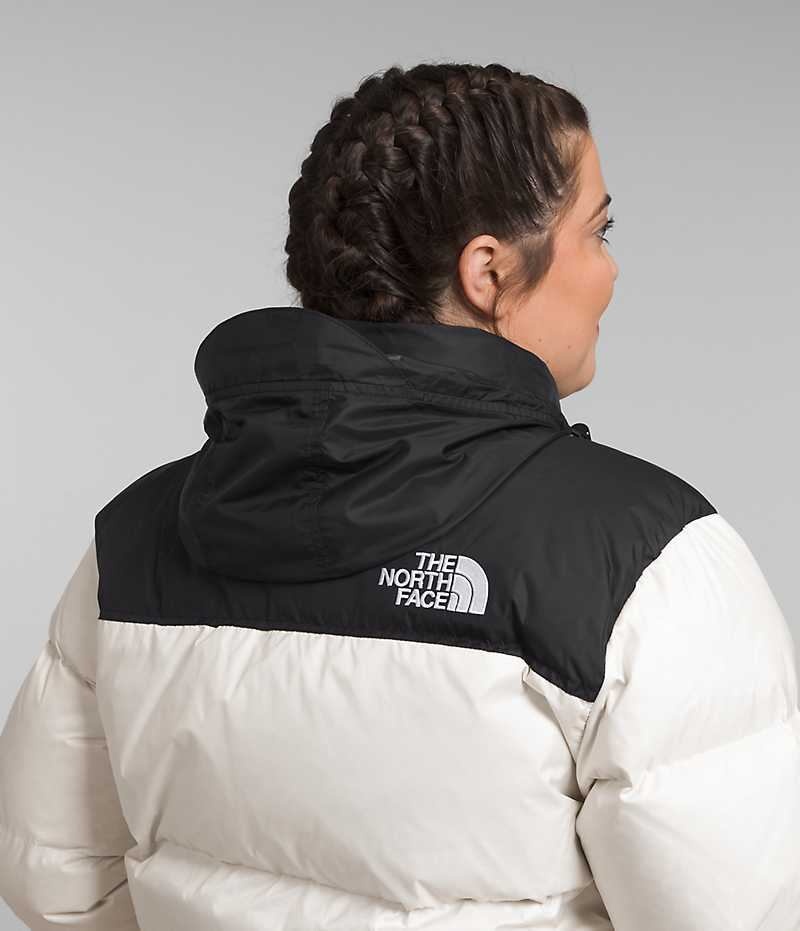 Doudoune The North Face Plus 1996 Retro Nuptse Femme Blanche | PARIS SOPFN