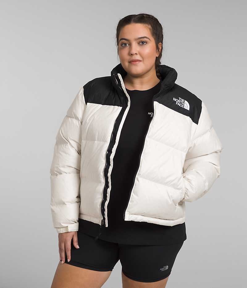 Doudoune The North Face Plus 1996 Retro Nuptse Femme Blanche | PARIS SOPFN