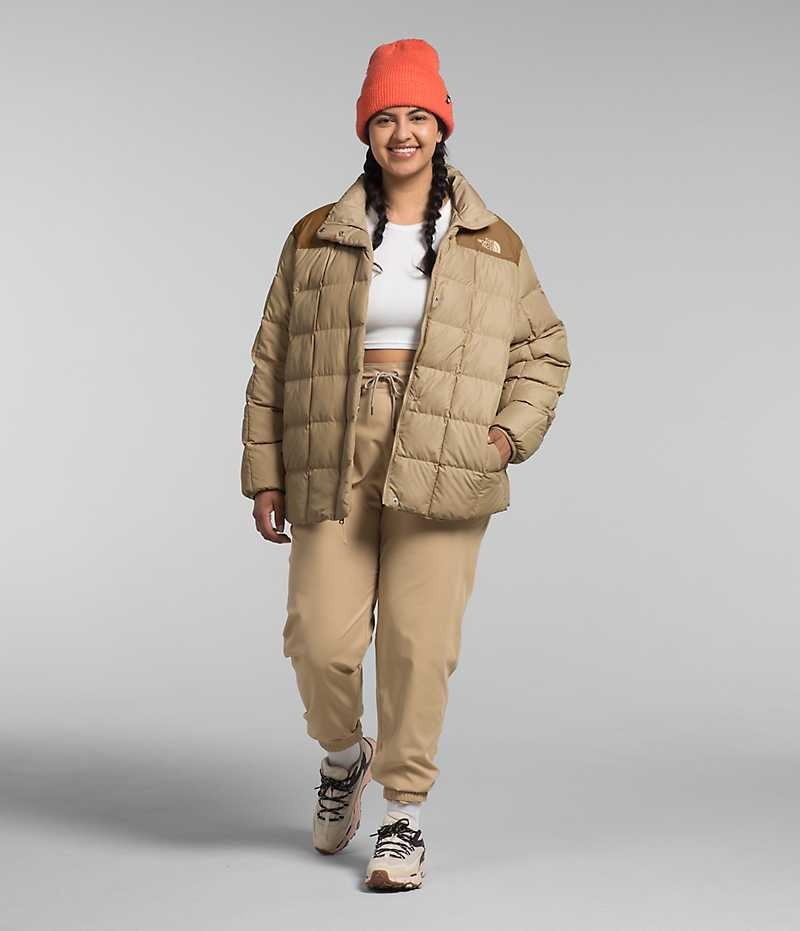 Doudoune The North Face Plus Lhotse Reversible Femme Kaki | PARIS DTHSO