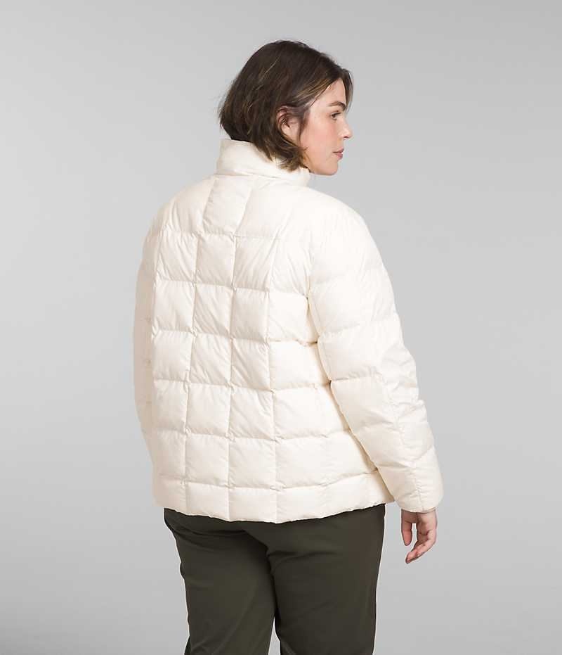 Doudoune The North Face Plus Lhotse Reversible Femme Blanche | FR YAGVQ