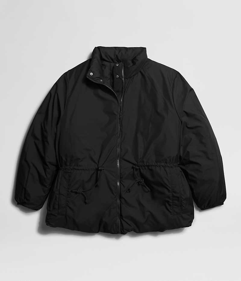 Doudoune The North Face Plus Lhotse Reversible Femme Noir | FRANCE NRQDP