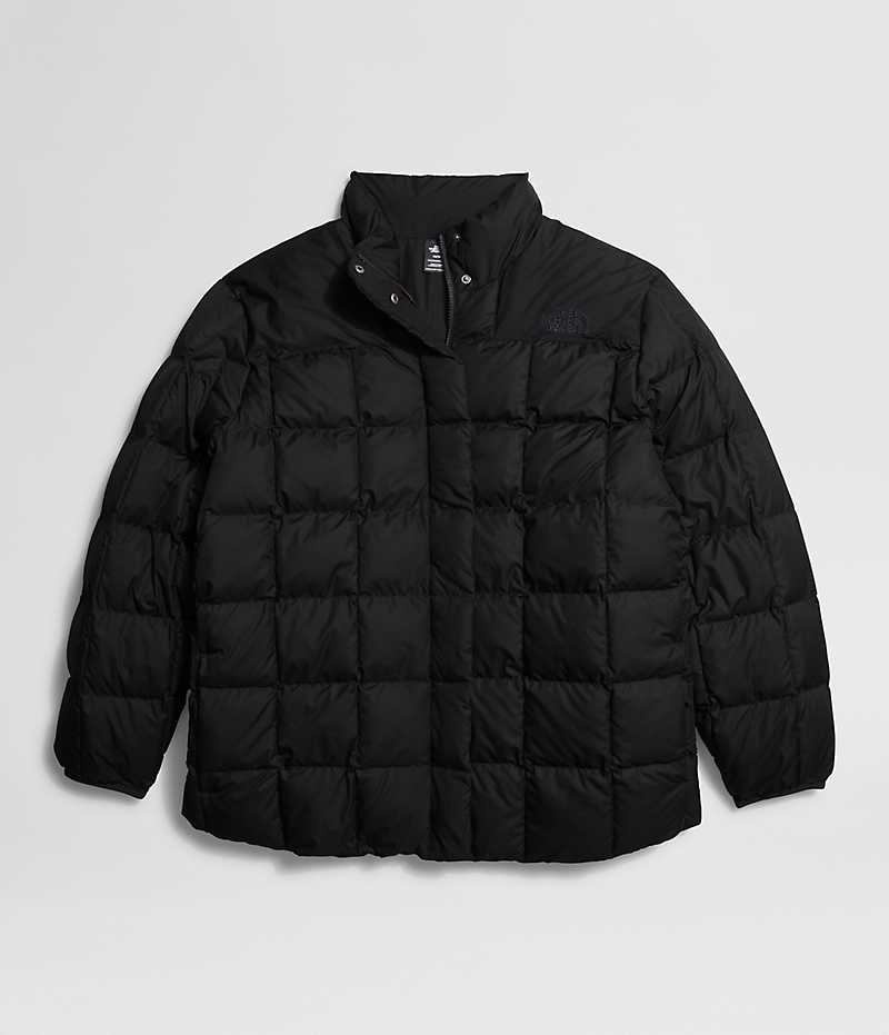 Doudoune The North Face Plus Lhotse Reversible Femme Noir | FRANCE NRQDP
