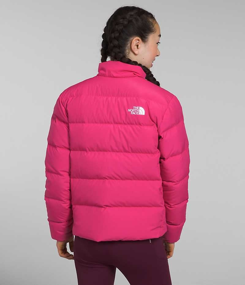 Doudoune The North Face Reversible North Fille Rose | PARIS MFKTE