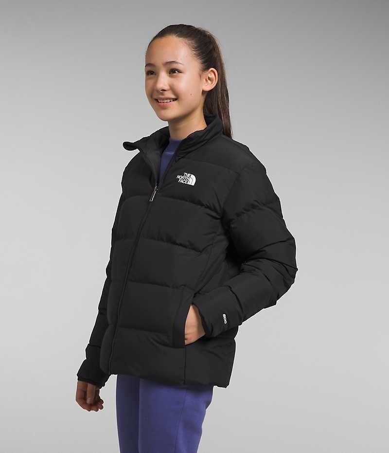 Doudoune The North Face Reversible North Fille Noir | FRANCE KZMQR