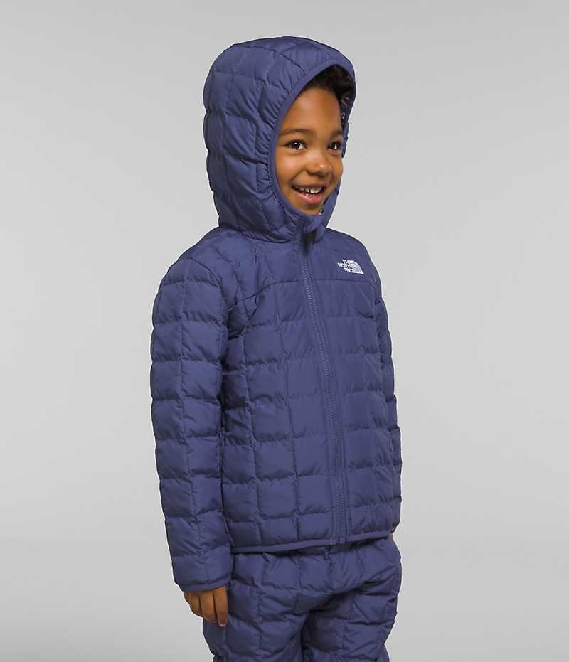 Doudoune The North Face Reversible ThermoBall™ Encapuchonné Garcon Bleu | FRANCE NIUCP