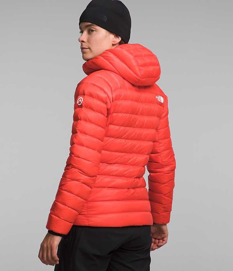 Doudoune The North Face Summit Series Breithorn Hoodie Femme Orange | PARIS YKGFZ