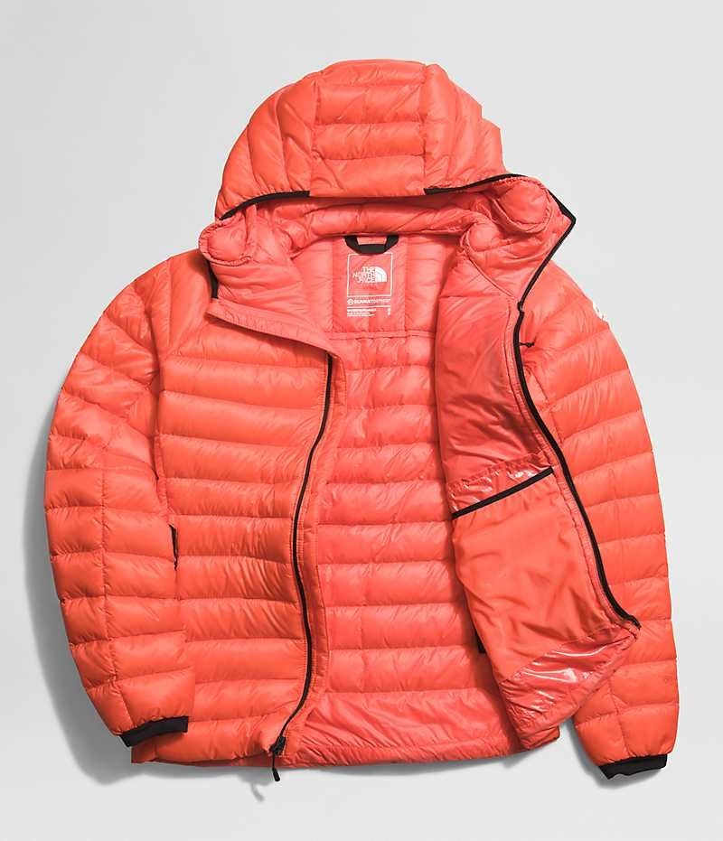Doudoune The North Face Summit Series Breithorn Hoodie Femme Orange | PARIS YKGFZ
