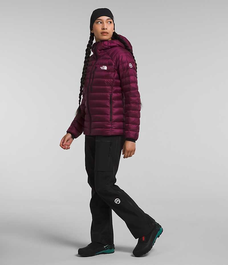Doudoune The North Face Summit Series Breithorn Hoodie Femme Bordeaux | FRANCE NZGCW
