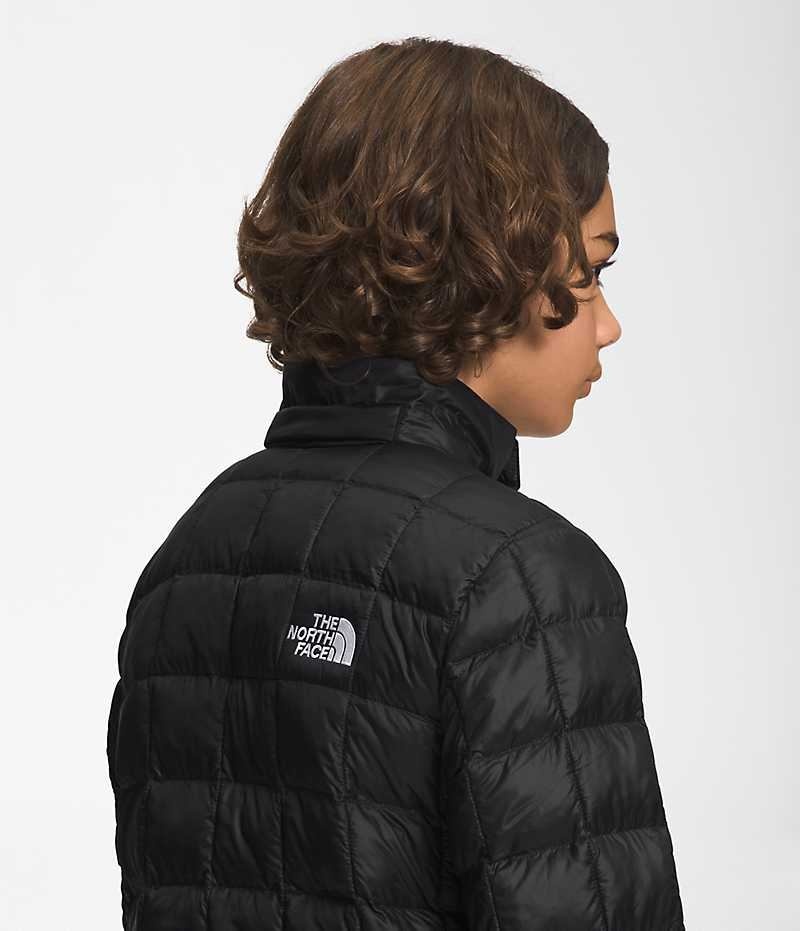 Doudoune The North Face ThermoBall™ Encapuchonné Garcon Noir | FR DRAUQ