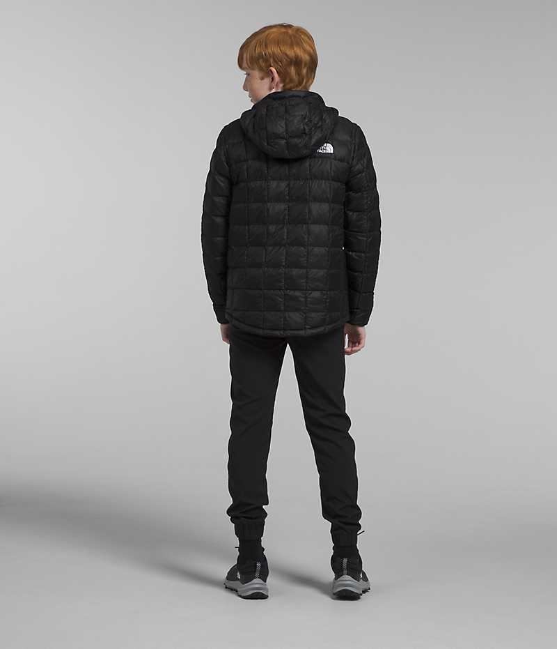 Doudoune The North Face ThermoBall™ Encapuchonné Garcon Noir | FR QZAFU