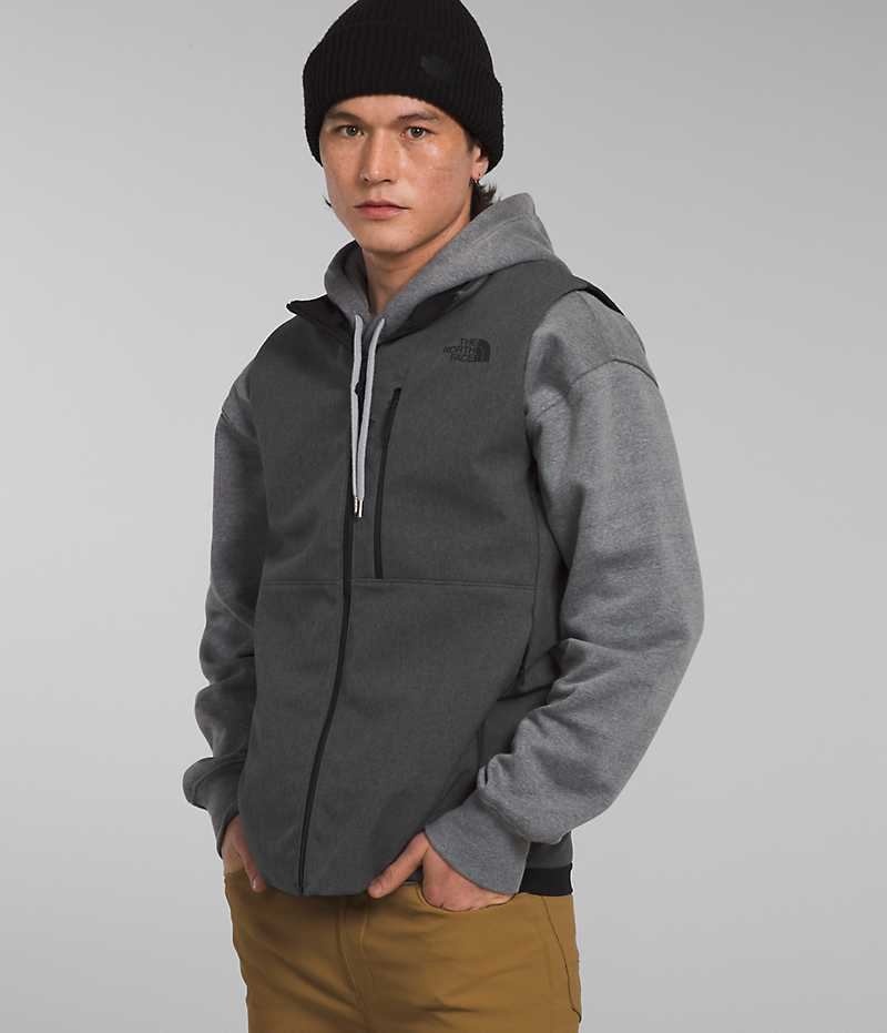 Gilet The North Face Apex Bionic 3 Homme Grise Foncé | PARIS QGZDO