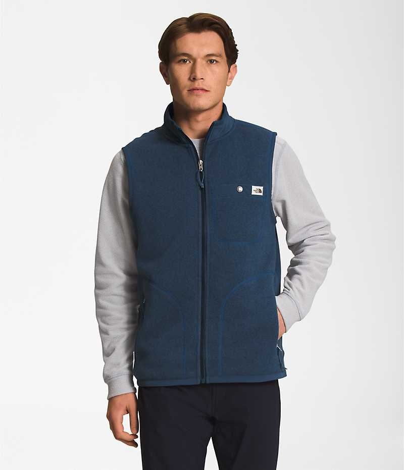 Gilet The North Face Gordon Lyons Full-Zip Homme Bleu | FR AYOHT