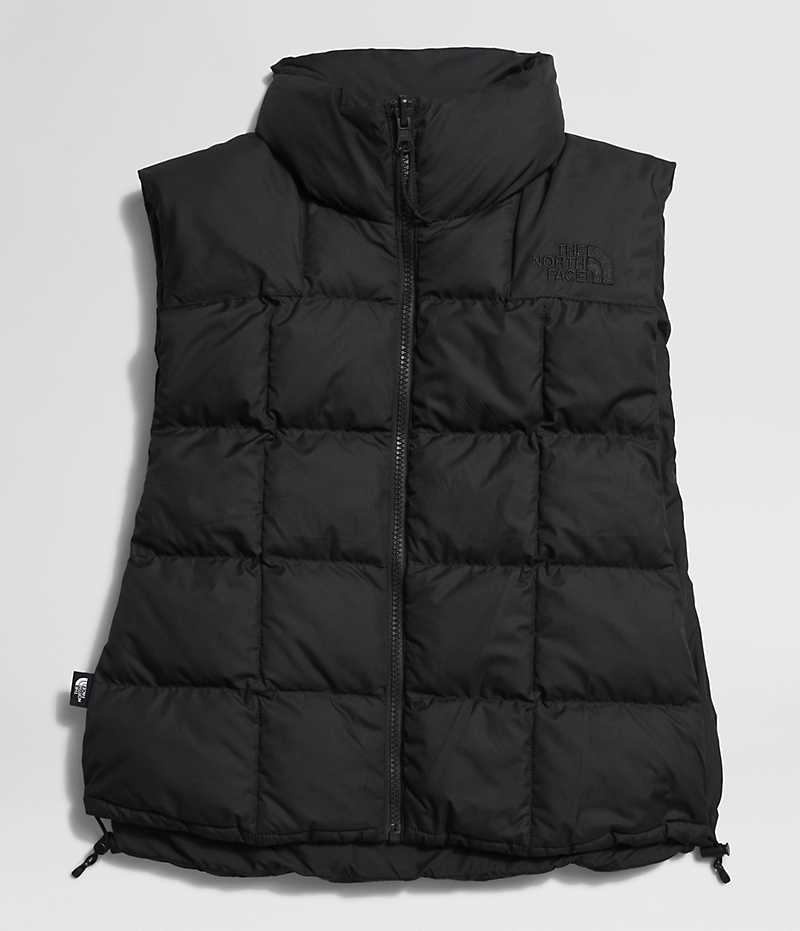 Gilet The North Face Lhotse Reversible Femme Noir | FRANCE DBPQR