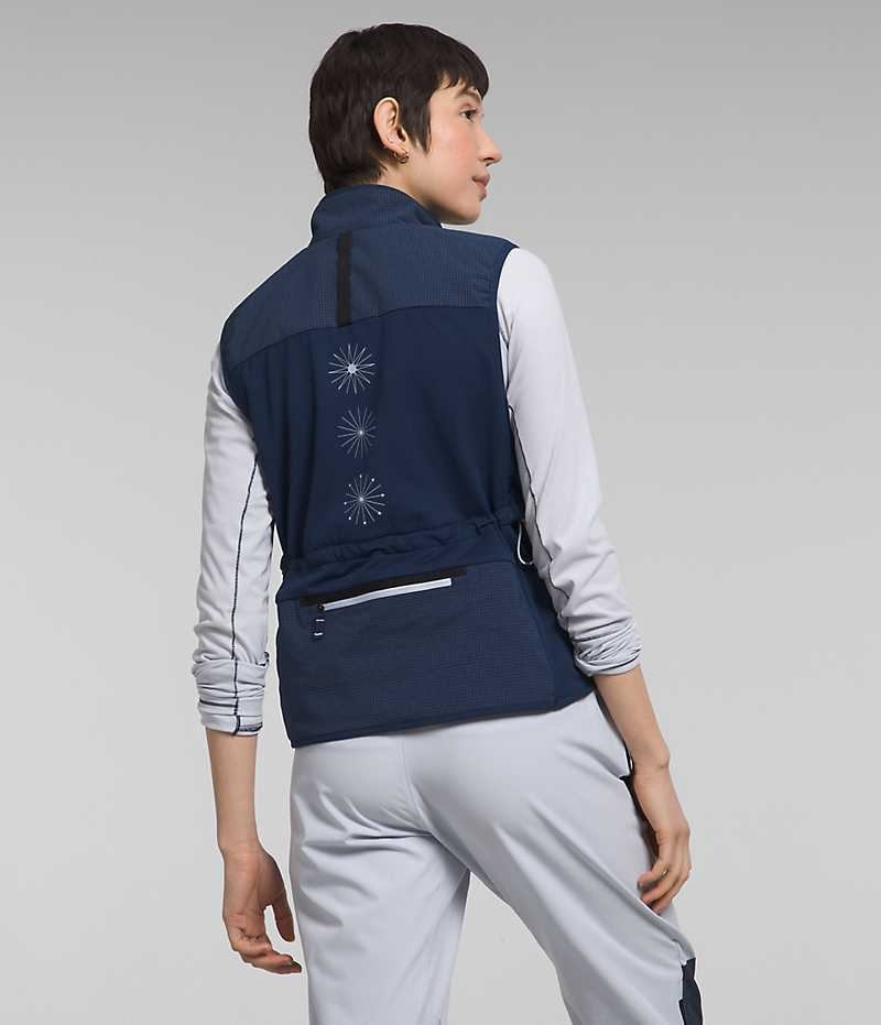 Gilet The North Face Trailwear D'hiver Warm Flash Femme Bleu Marine | FR GSTYJ