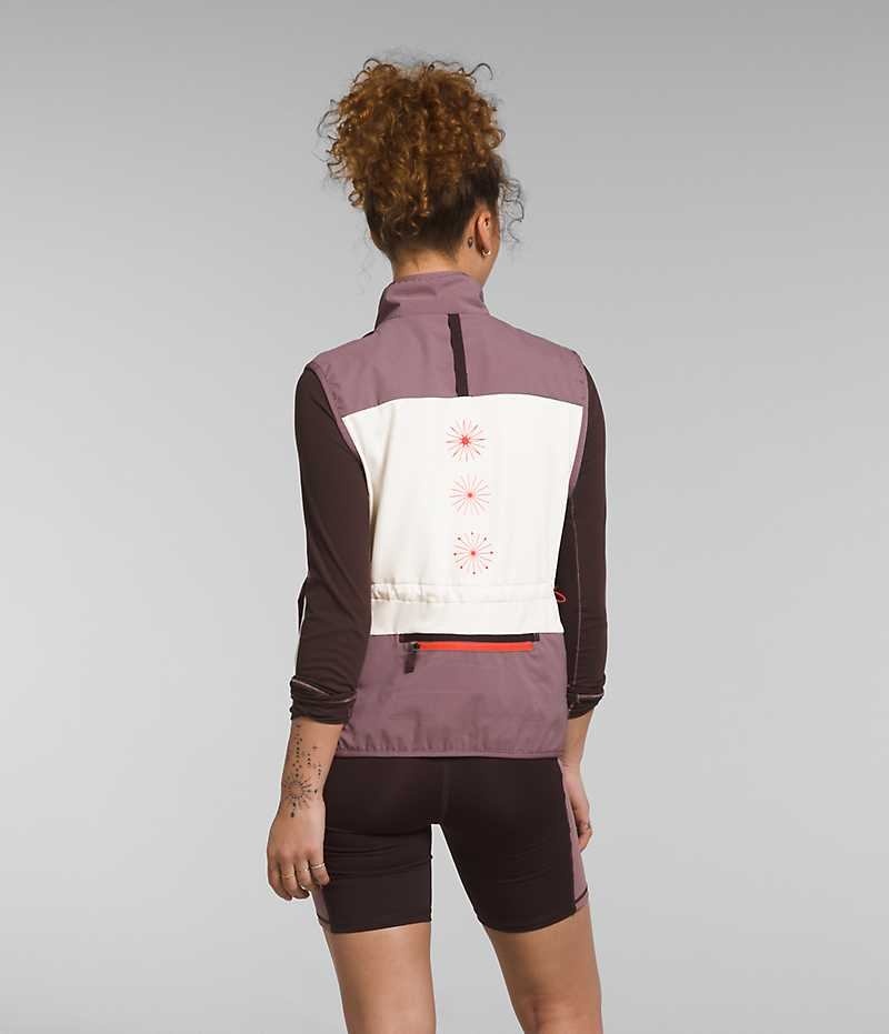 Gilet The North Face Trailwear D'hiver Warm Flash Femme Fushia | FRANCE TMPBK