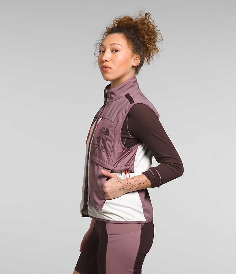 Gilet The North Face Trailwear D'hiver Warm Flash Femme Fushia | FRANCE TMPBK