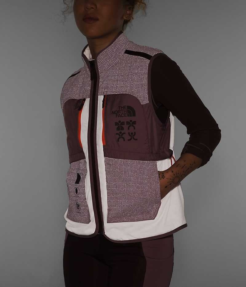 Gilet The North Face Trailwear D'hiver Warm Flash Femme Fushia | FRANCE TMPBK