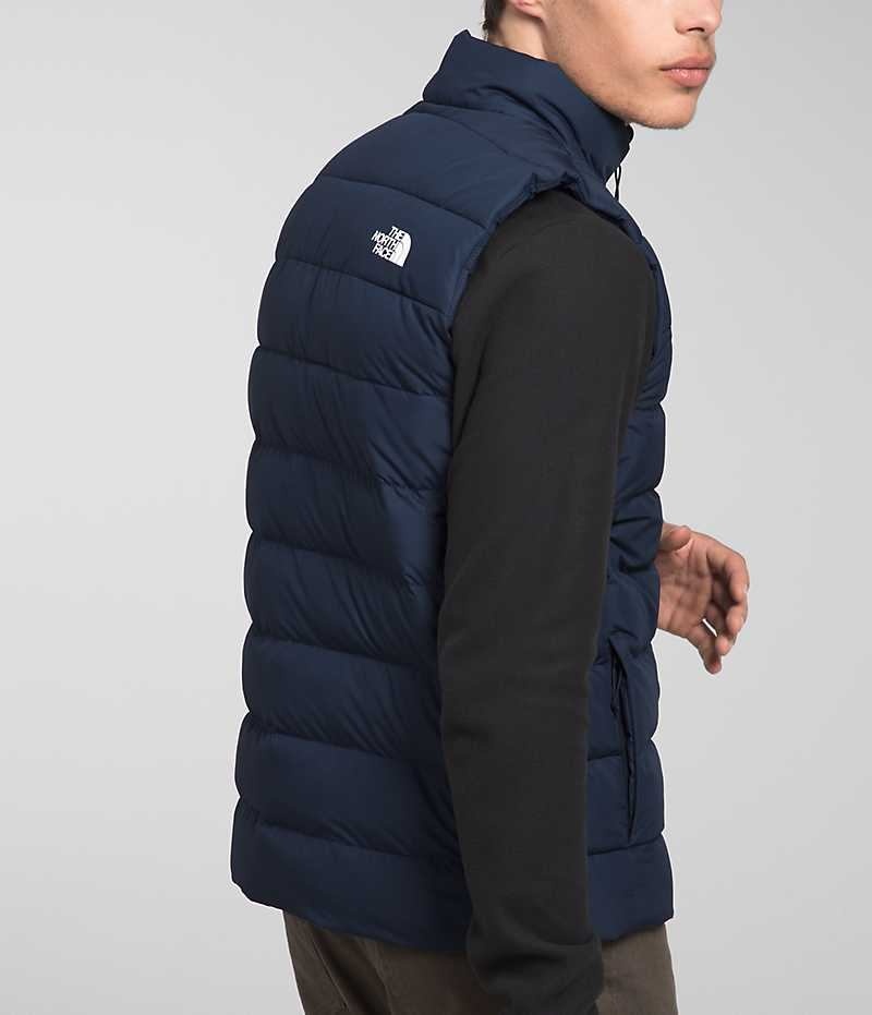 Gilet en Duvet The North Face Aconcagua 3 Homme Bleu Marine | FRANCE NCASV