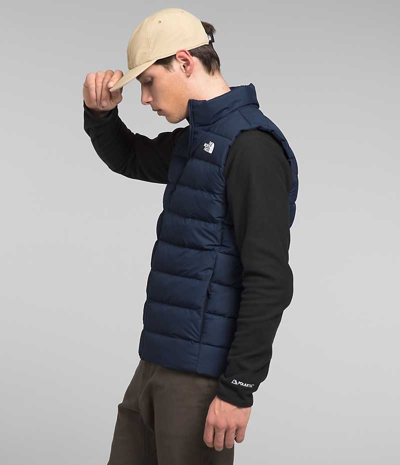 Gilet en Duvet The North Face Aconcagua 3 Homme Bleu Marine | FRANCE NCASV
