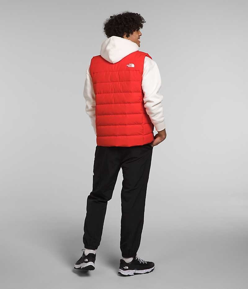 Gilet en Duvet The North Face Aconcagua 3 Homme Rouge | FRANCE KCTVB