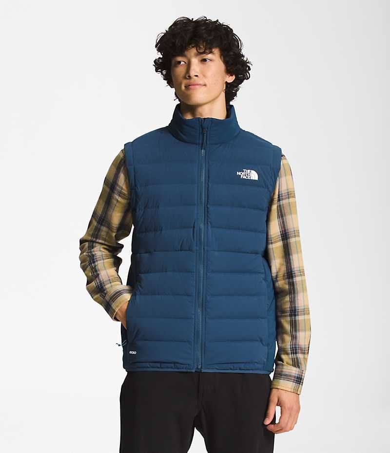 Gilet en Duvet The North Face Belleview Stretch Homme Bleu | FR TDPYB