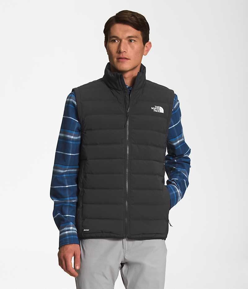 Gilet en Duvet The North Face Belleview Stretch Homme Noir | FRANCE GHZBT