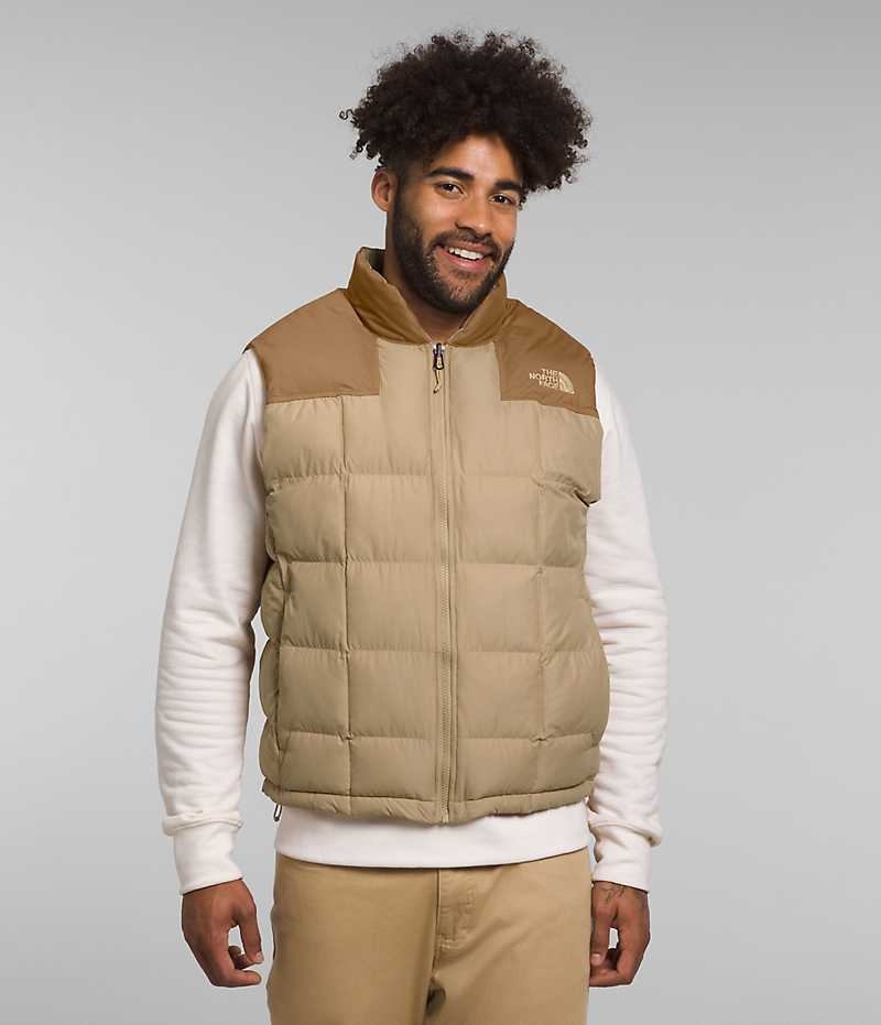 Gilet en Duvet The North Face Lhotse Reversible Homme Kaki | FR WGMHU