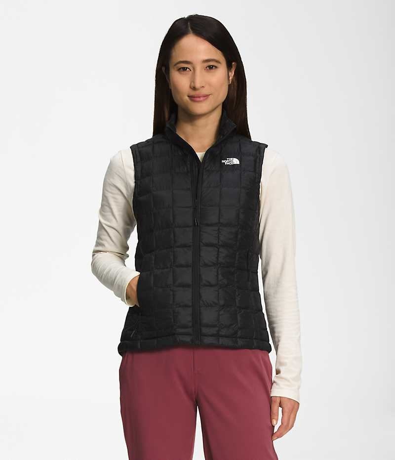 Gilet en Duvet The North Face ThermoBall™ Eco 2.0 Femme Noir | FR QJWDA