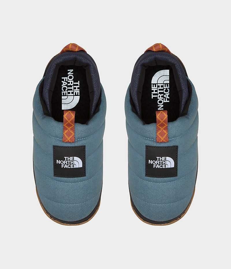 Mules The North Face Nuptse Denim Homme Bleu | FRANCE LQNID