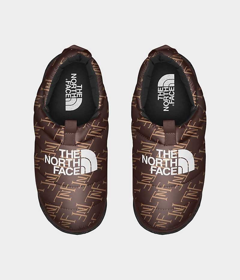 Mules The North Face Nuptse Femme Marron | PARIS PCSZF