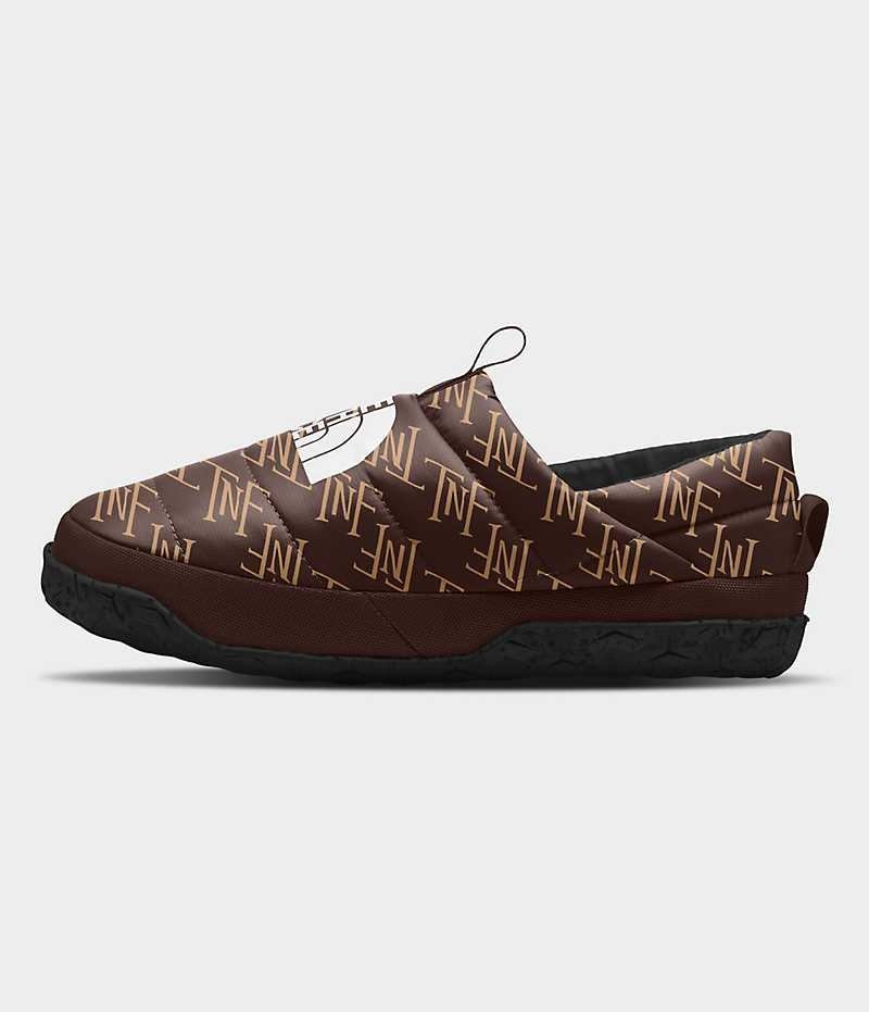 Mules The North Face Nuptse Femme Marron | PARIS PCSZF