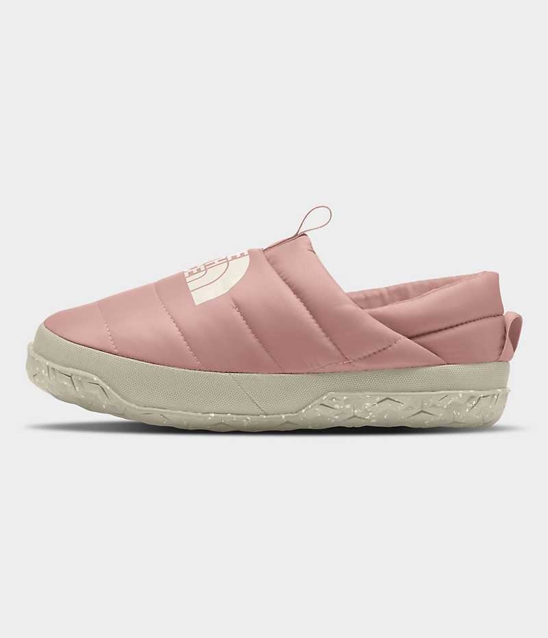 Mules The North Face Nuptse Femme Rose | FRANCE UWIMY