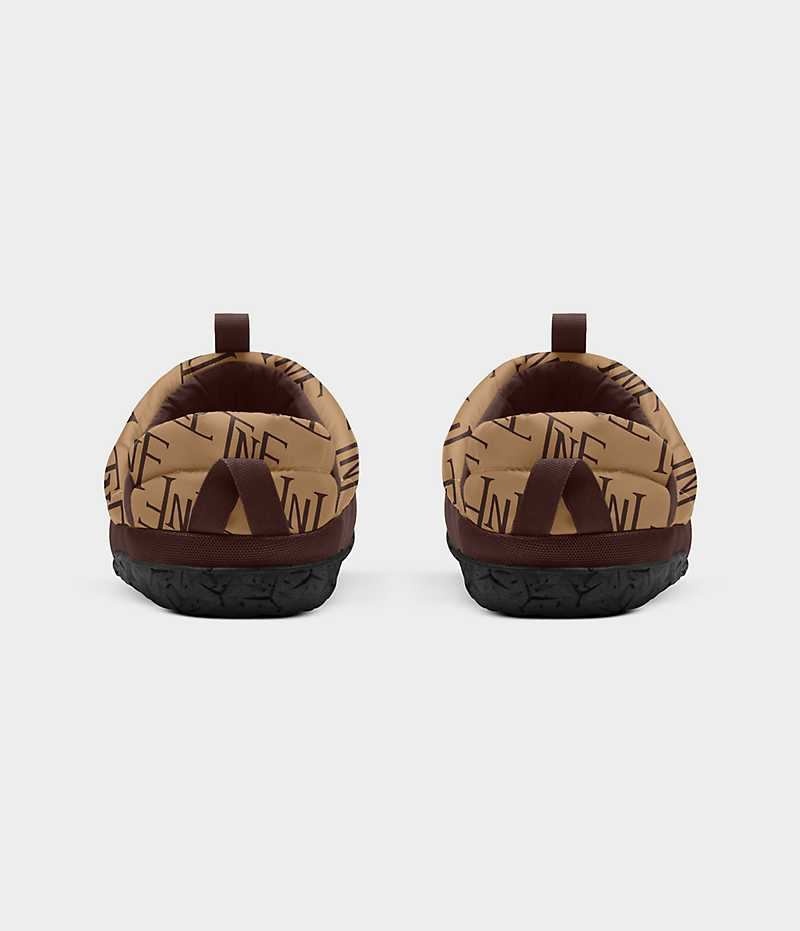 Mules The North Face Nuptse Homme Marron | PARIS GCVDN