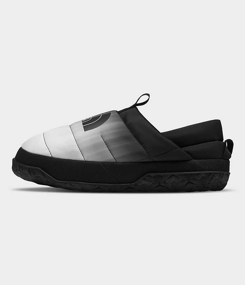 Mules The North Face Nuptse Homme Noir Blanche | FR LFYVQ