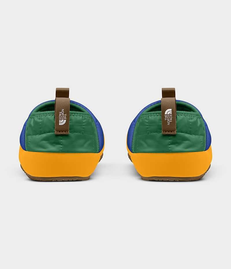 Mules The North Face ThermoBall™ Traction II Fille Bleu Vert | FRANCE XEWFH